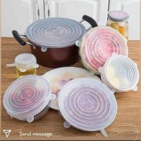 پک شش عددی درپوش سیلیکونی