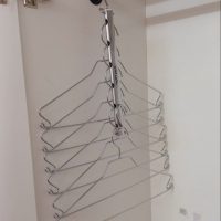 آویز پیراهن استیل ۶تایی